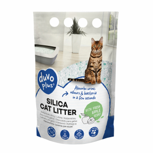 Premium silica kattenbakvulling appel 5 liter